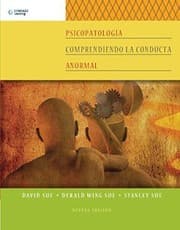 Tapa de Psicopatología comprendiendo la conducta anormal - 9. ed.