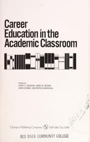 Tapa de Career education in the academic classroom