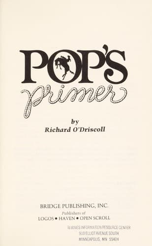 Tapa de Pop's primer