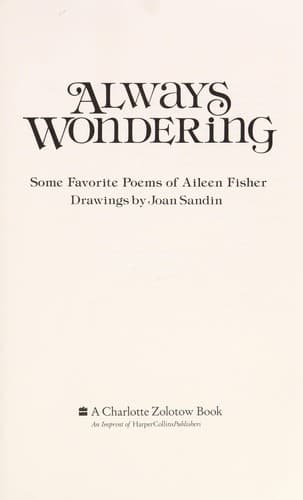 Tapa de Always wondering