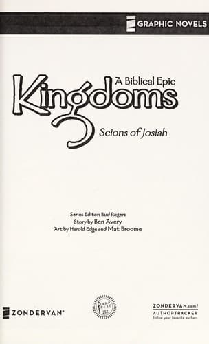 Tapa de Scions of Josiah