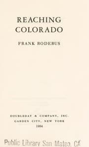 Tapa de Reaching Colorado