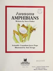 Tapa de Awesome amphibians