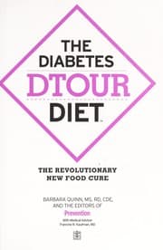 Tapa de The diabetes dtour diet