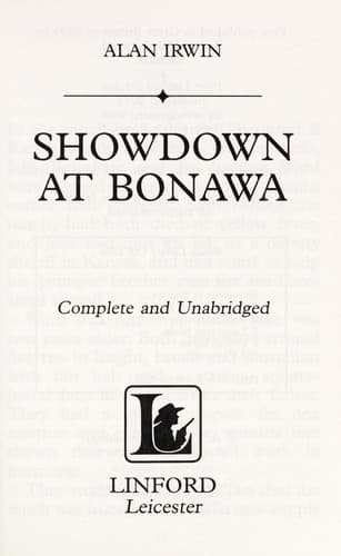 Tapa de Showdown at Bonawa