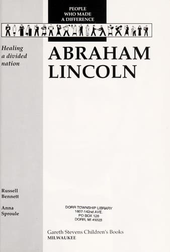 Tapa de Abraham Lincoln