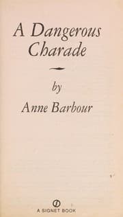 Tapa de A Dangerous Charade