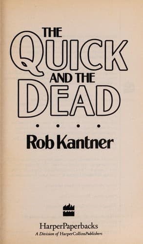 Tapa de The Quick and the Dead