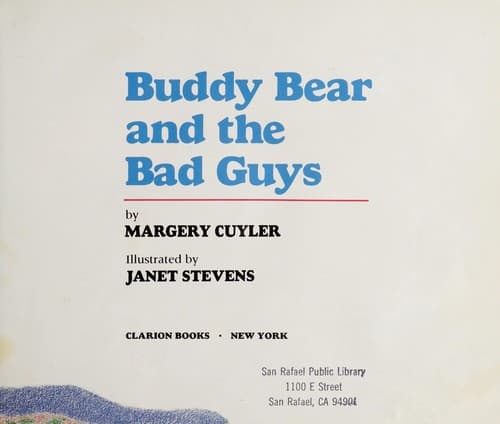 Tapa de Buddy Bear and the bad guys