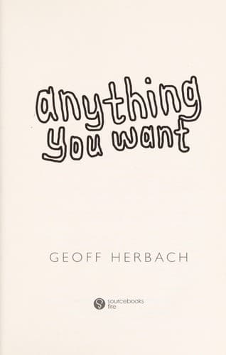 Tapa de Anything you want