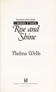 Tapa de Mama T says, rise and shine?
