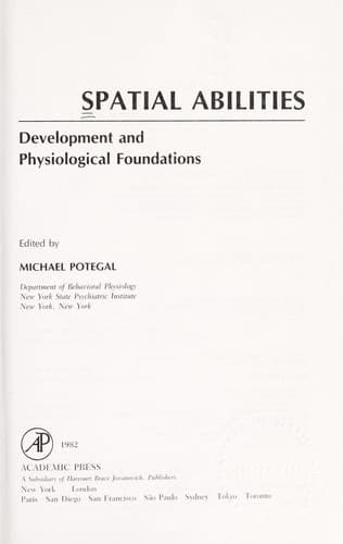 Tapa de Spatial abilities