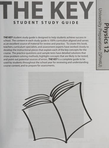 Tapa de Physics 12, university preparation (SPH4U)