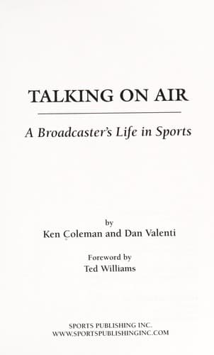 Tapa de Talking on air