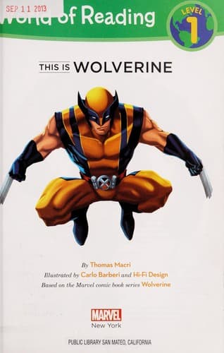 Tapa de This is Wolverine