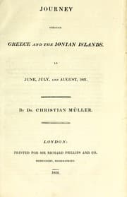 Tapa de Journey through Greece and the Ionian Islands