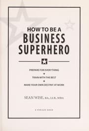 Tapa de How to be a business superhero