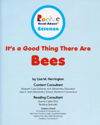 Tapa de It's a good thing there are bees