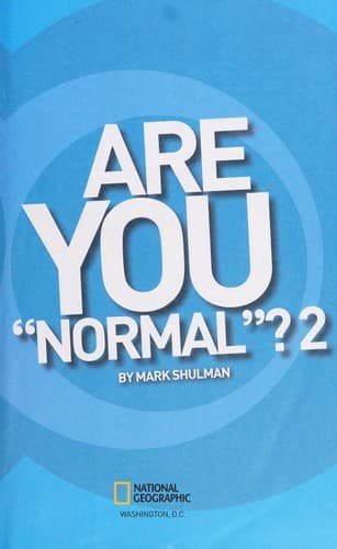 Tapa de Are you "normal"? 2