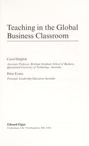 Tapa de Teaching in the global business classroom