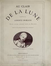 Tapa de Au clair de la lune