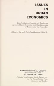 Tapa de Issues in urban economics