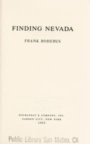 Tapa de Finding Nevada