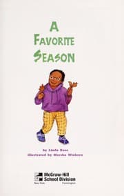 Tapa de A favorite season
