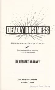 Tapa de Deadly business