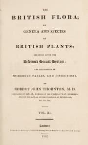 Tapa de The British flora, or, Genera and species of British plants