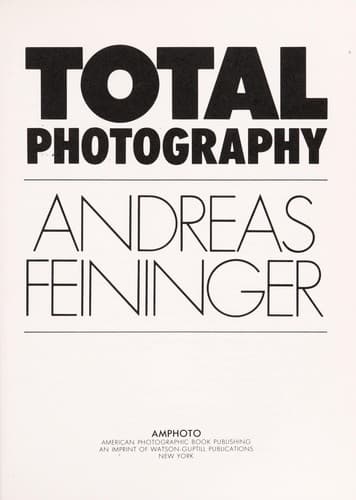Tapa de Total photography