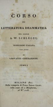 Tapa de Corso di letteratura drammatica