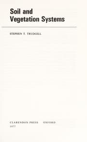 Tapa de Soil and vegetation systems