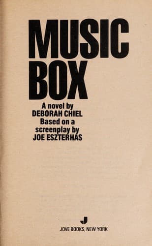 Tapa de Music box