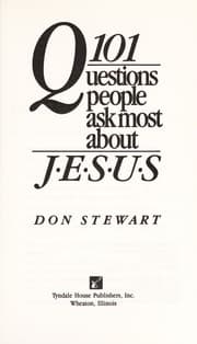 Tapa de One Hundred and One Questions People Ask Most About Jesus