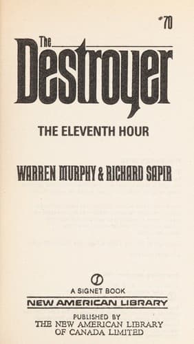 Tapa de Eleventh Hour