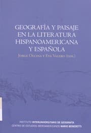 Tapa de Geografía y paisaje en la literatura hispanoamericana y española