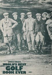 Tapa de Arnold Snead's world's best golf book ever
