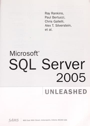 Tapa de Microsoft SQL server 2005