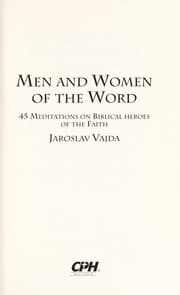 Tapa de Men & Women of the Word