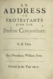 Tapa de An address to Protestants upon the present conjuncture : in II parts