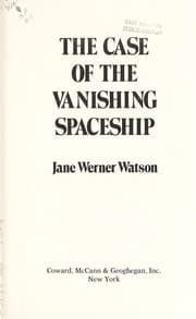 Tapa de The case of the vanishing spaceship