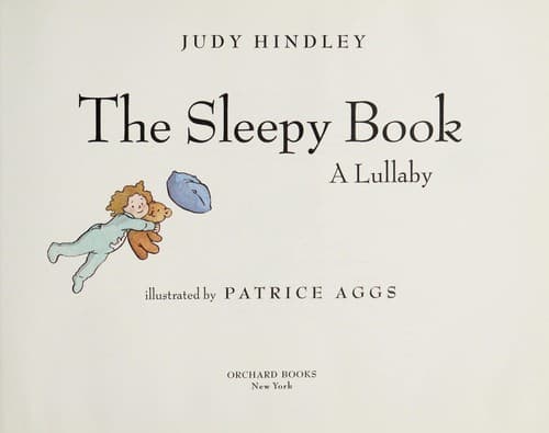 Tapa de The sleepy book