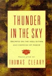 Tapa de Thunder in the sky