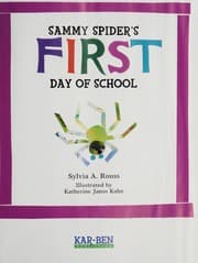 Tapa de Sammy Spider's first day of school