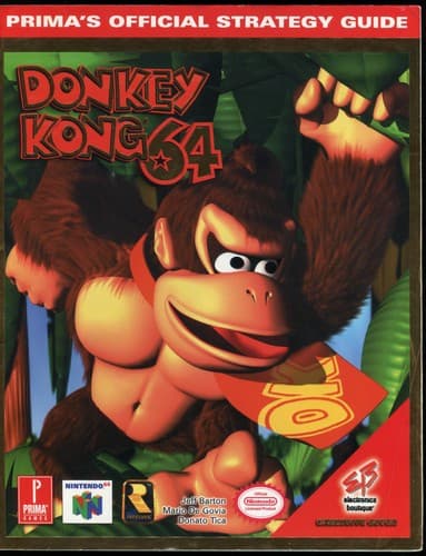 Tapa de Donkey Kong 64: Prima's Official Strategy Guide