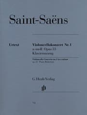 Tapa de Violoncellokonzert Nr. 1 a-Moll Opus 33