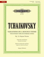 Tapa de Variations on a Rococo Theme