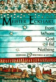 Tapa de Meister Eckhart, from whom God hid nothing