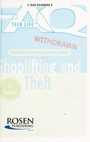 Tapa de Frequently asked questions about shoplifting and theft